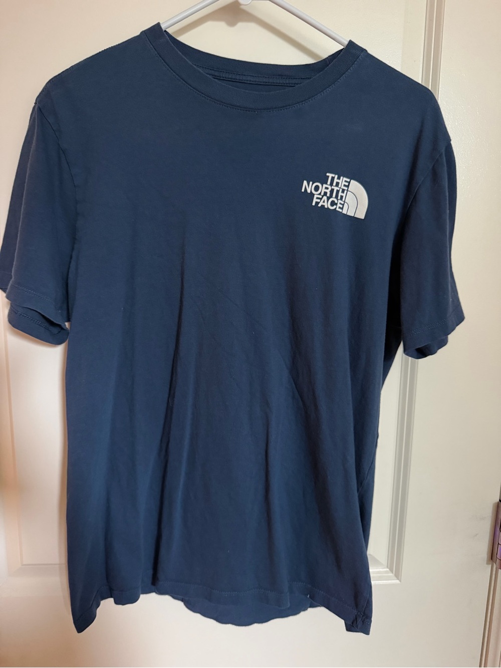 The North Face Navy Short Sleeve Logo Tee